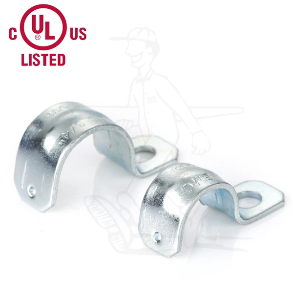 Rigid or IMC Pipe One Hole Strap  Saddle Clamp Strap With One Hole