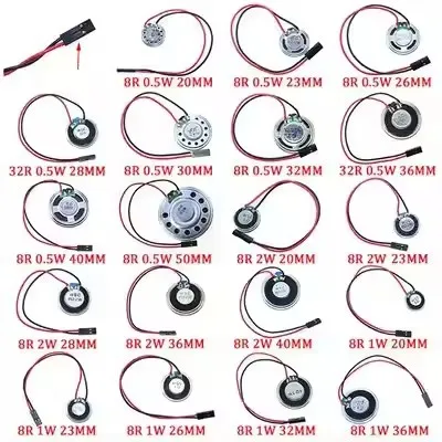 CXCW electronic 4218 small 9V-15V siren 42*18mm piezo active alarm buzzer