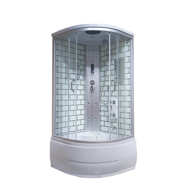 
Surf function spa sauna steam shower room with bathtub 