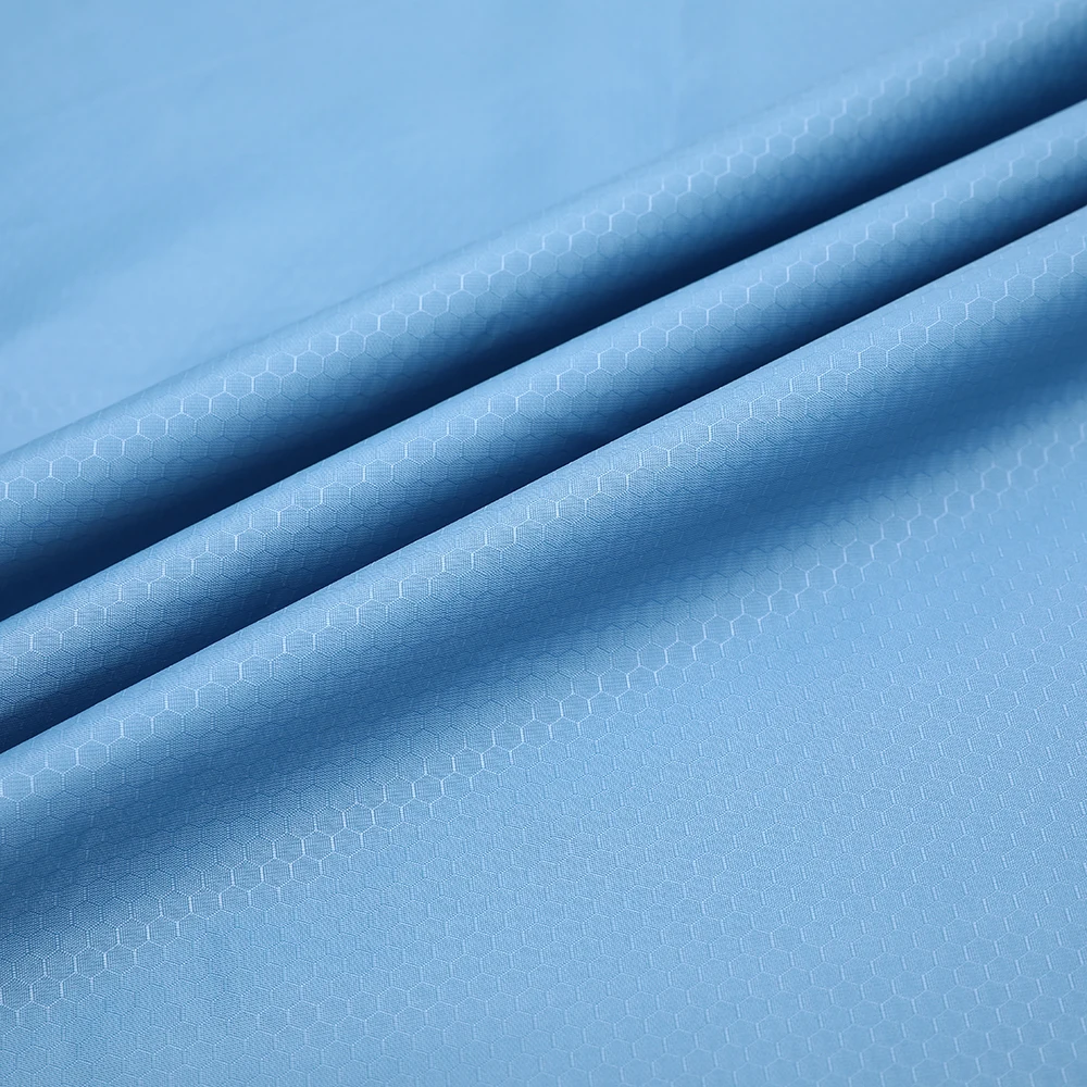 70 Denier Hexagon Ultralight Ripstop Nylon Fabric For Camping Hammocks And Rain Tarps