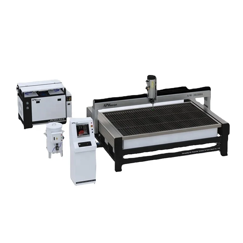 Factory supply metal,glass,marble,tile CNC water jet cutter machine price