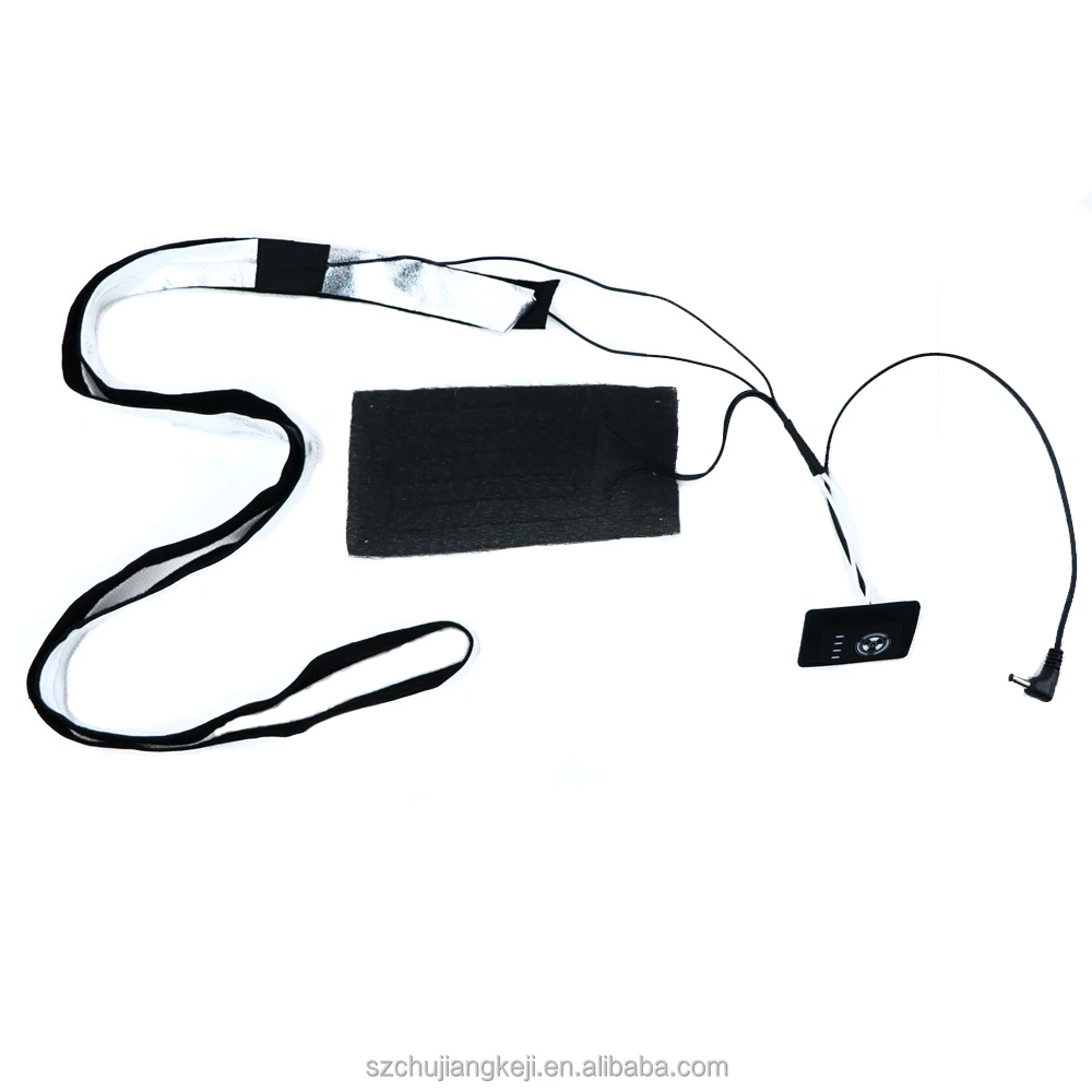 New Design heated gloves system heating pad 7.4 V strip and pad design electric glove heating pad