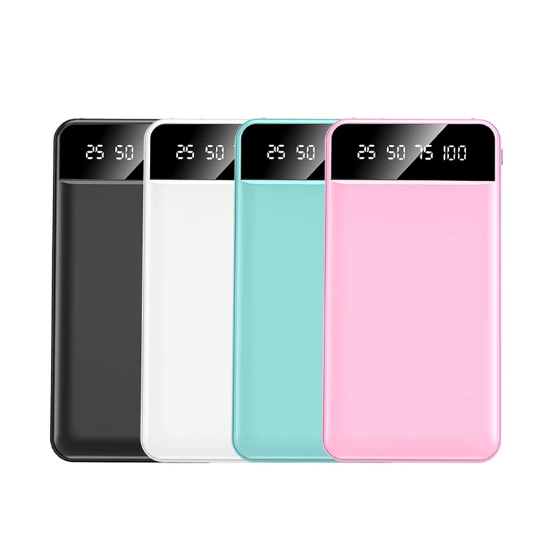 2022 custom outdoor	portable original 18650 lifepo4 small 5v 2a super capacitor usb power bank fast 20000mah