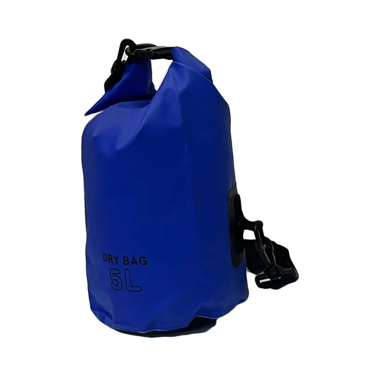 Custom Logo Dry Bag Waterproof Bag With Adjustable Strap 5L PVC Waterproof Backpack