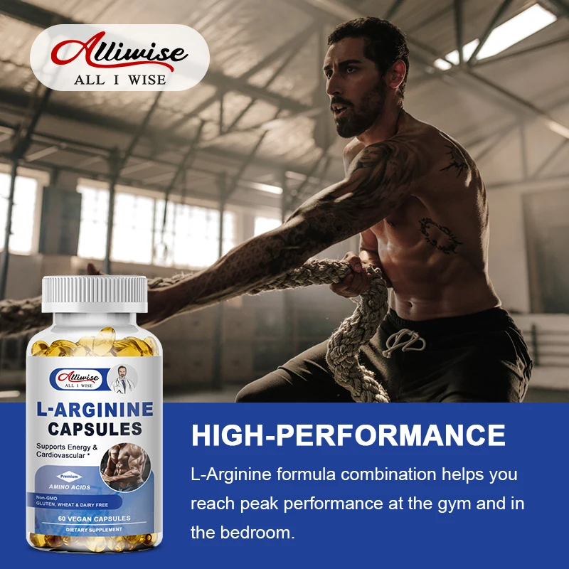 OEM L-arginine L-citrulline Complex Softgel Capsule Sport Supplement