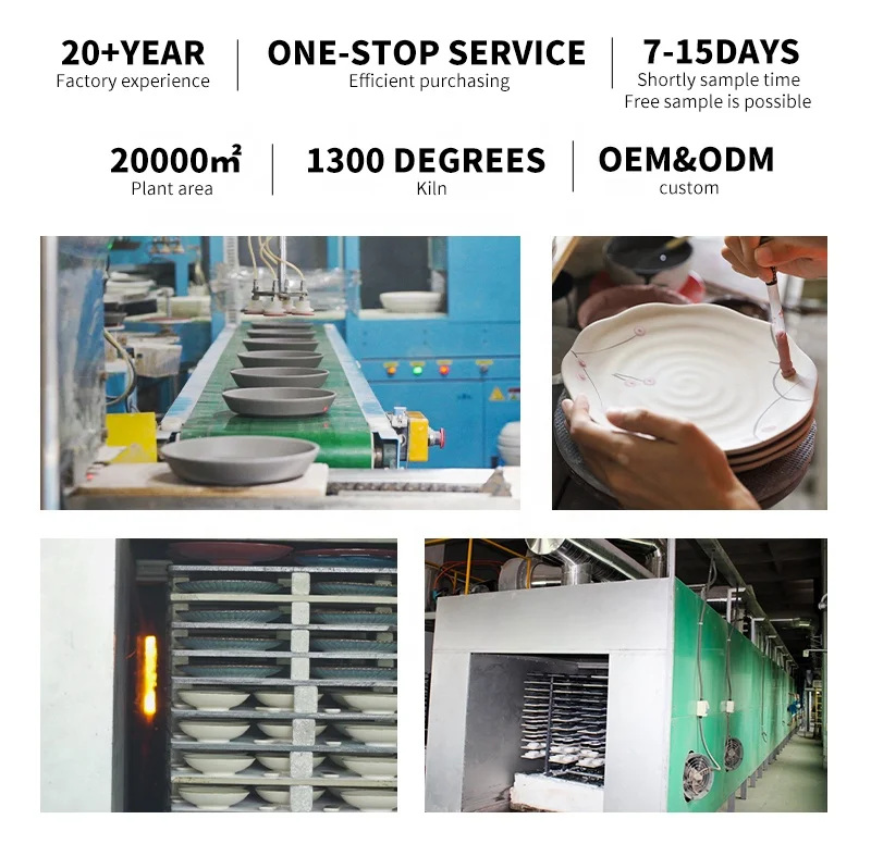 Custom Logo Printed White Porcelain Dinner Plates Round Flat And Dishes Ceramic Plates For Restaurants Cutlery Can Plato