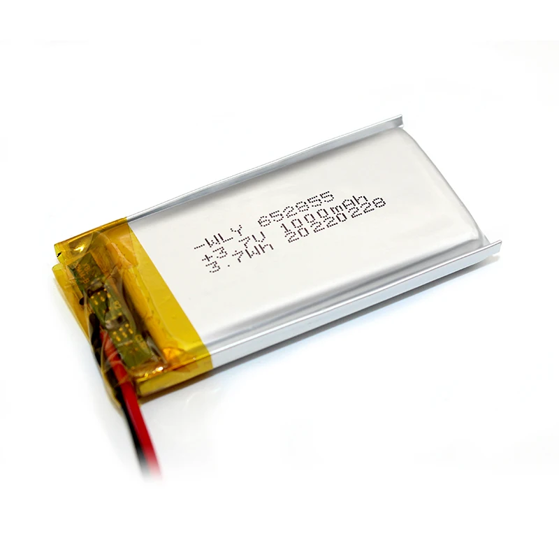 652855 1000 мАч перезаряжаемая литиевая полимерная батарея 3 7 В lipo с PCM