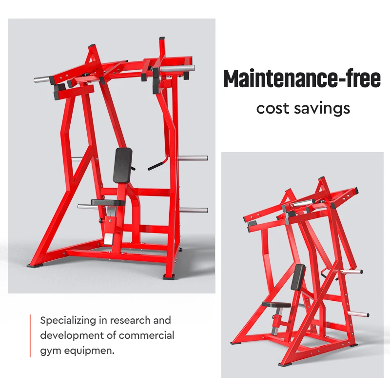 Commercial  Gym Bodybuilding  Back Extension Fitness Equipment iso lateral d.y.row