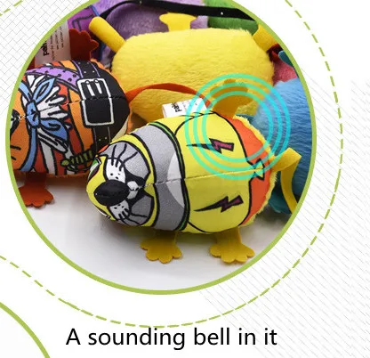 RH6841 Voice Catnip Cat Toy Colorful Rat Plush Mouse Cat Toys Pet Cat Interactive Toys