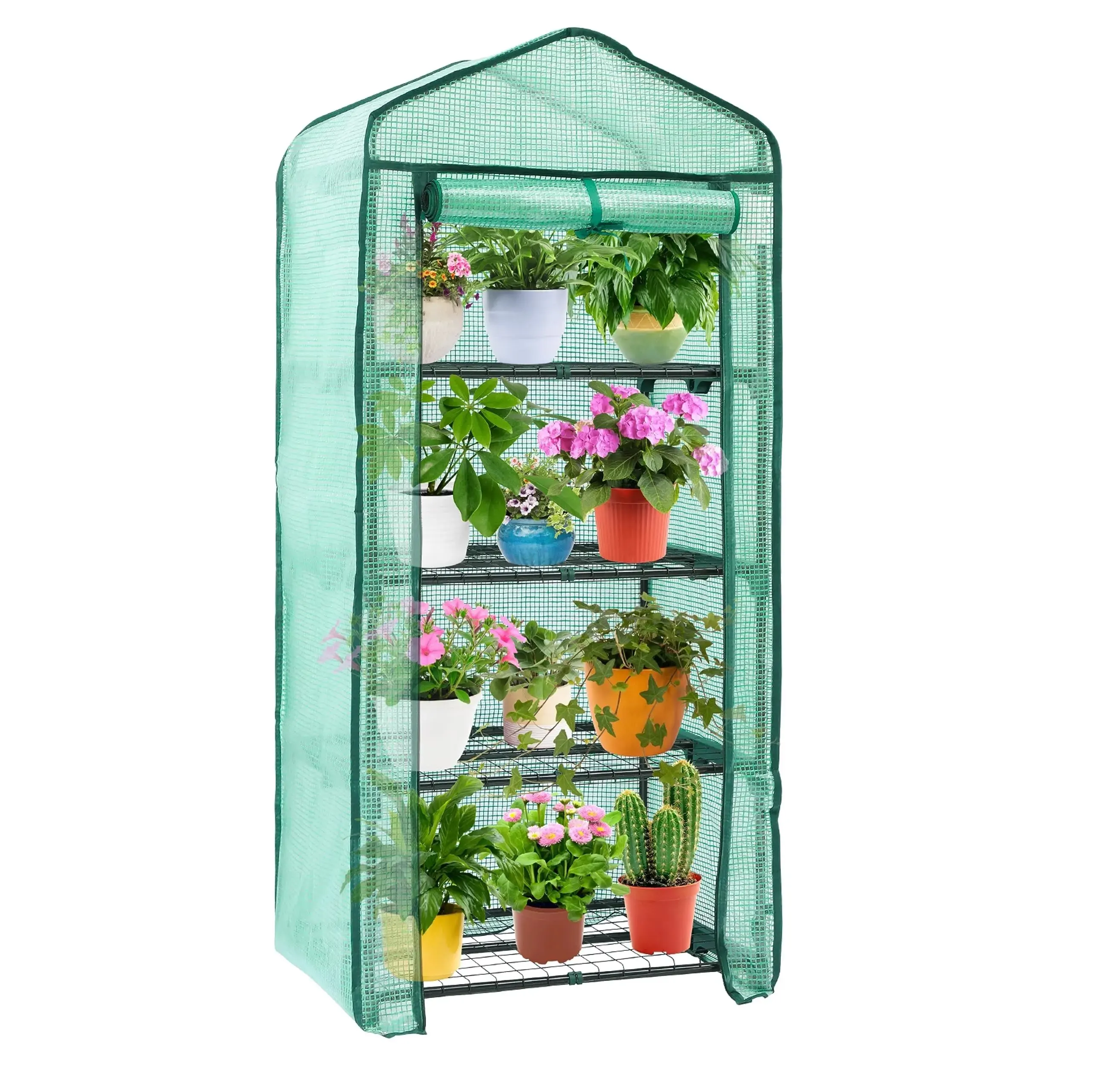 4tier Protective greenhouse,Vegetable, Warm greenhouse sheltered from wind and rain,outdoor use
