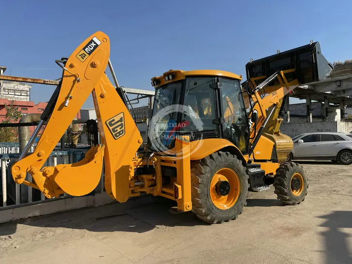 Экскаватор JCB 3CX погрузчик вилочный 4CX распродажа Kaixiao техника