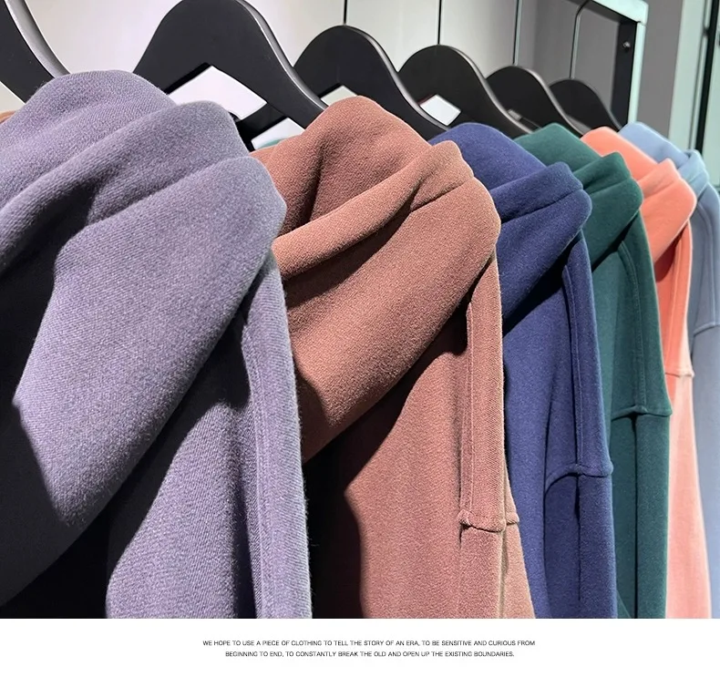 Full Zip Hoodies Heavyweight Blank High Quality Cotton Fleece Full Zip up Hoodie Custom Embroidered Hoodie Zip up