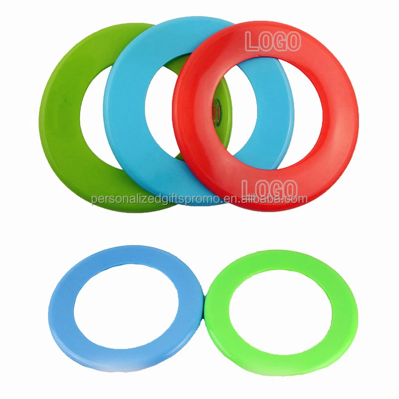 Made of PP material throwing toy that can physical fitness high security rich color variety Fling Ring Flying disc