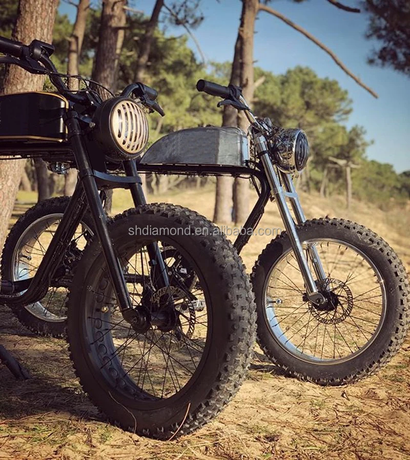 
250w fat ratrod 20INx4 electric bicycle/500w scrambler flattracker/750w e bike caferacer 1000w Velo assistance electriquepedelec 