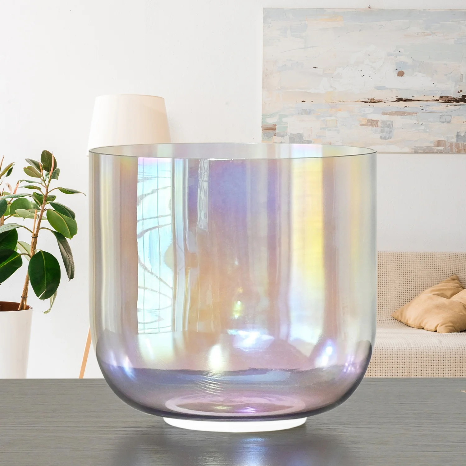 SUCCESS High Quality Clear Quartz Crystal Bowls Color Quartz 432 Hz Alchemy Cosmic Crystal Singing Bowls Set