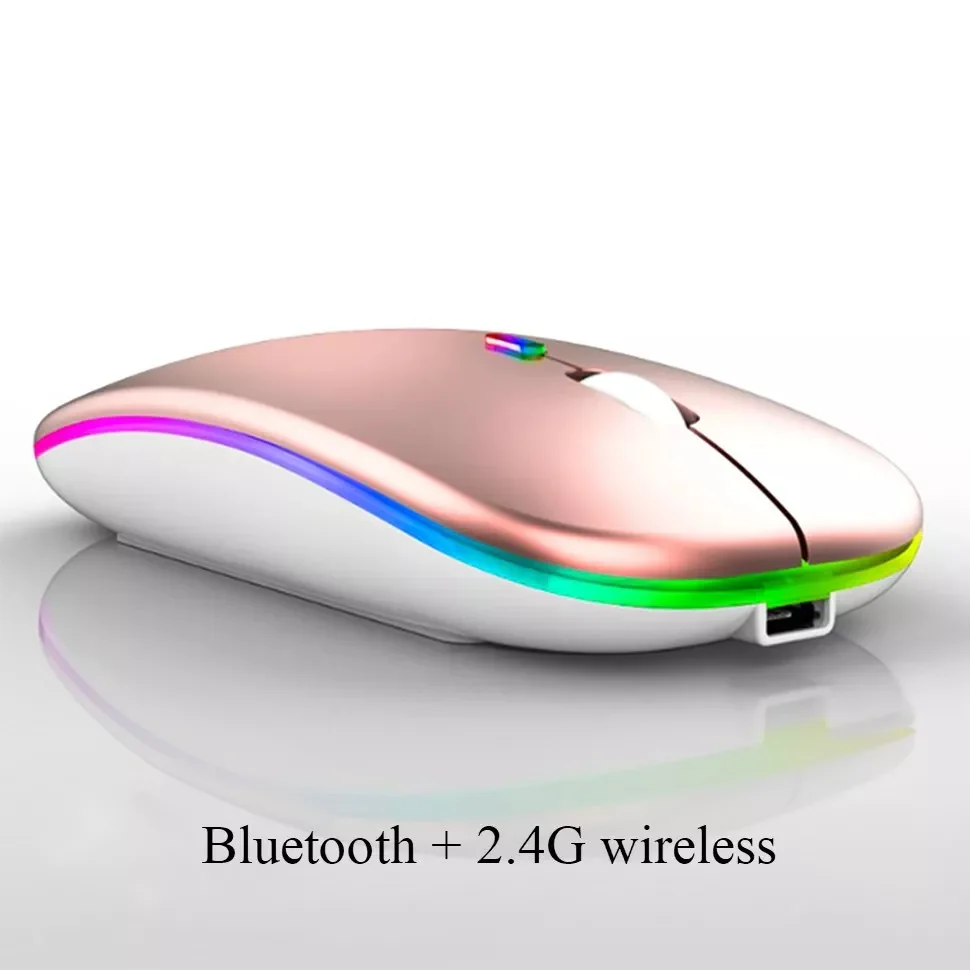 Беспроводная перезаряжаемая мышь для macbook la mouse по заводской