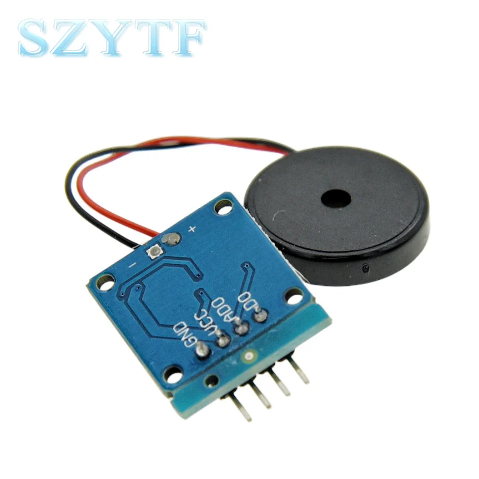 Piezo sheet, percussion, vibration, shock sensor, switch module