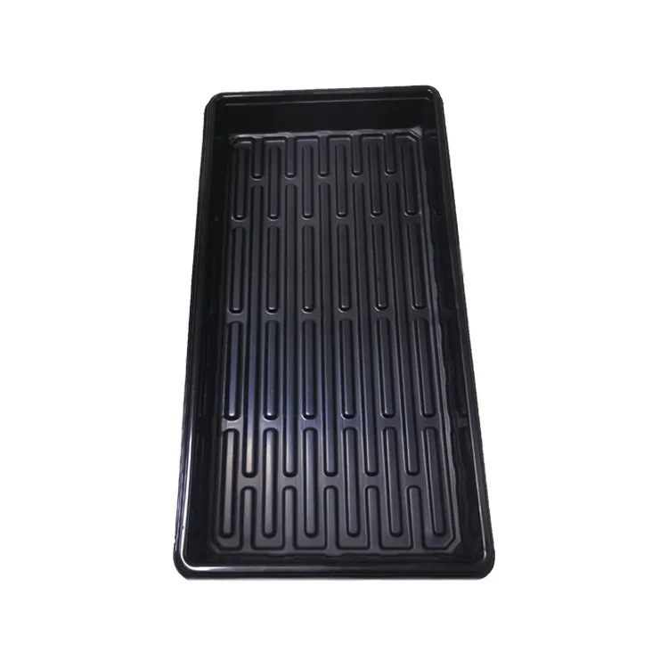 PS 1020 seed tray heavy duty hydroponic tray Polystyrene flat seeding microgreens trays for rice garden