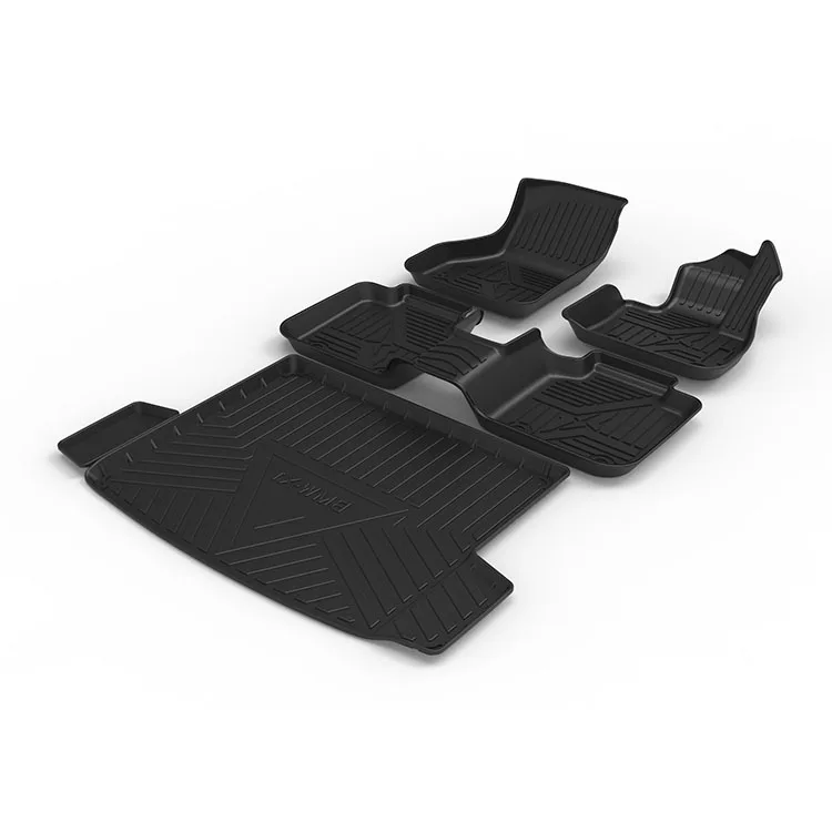 Custom Logo BWM X1 TPE Luxury Car Accessories Car Mats Double Layer Car Floor Mats