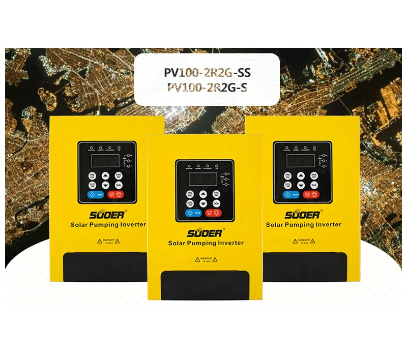 Suoer 220V 2.2kw solar variable frequency Drive VFD single-phase solar water pumping inverter