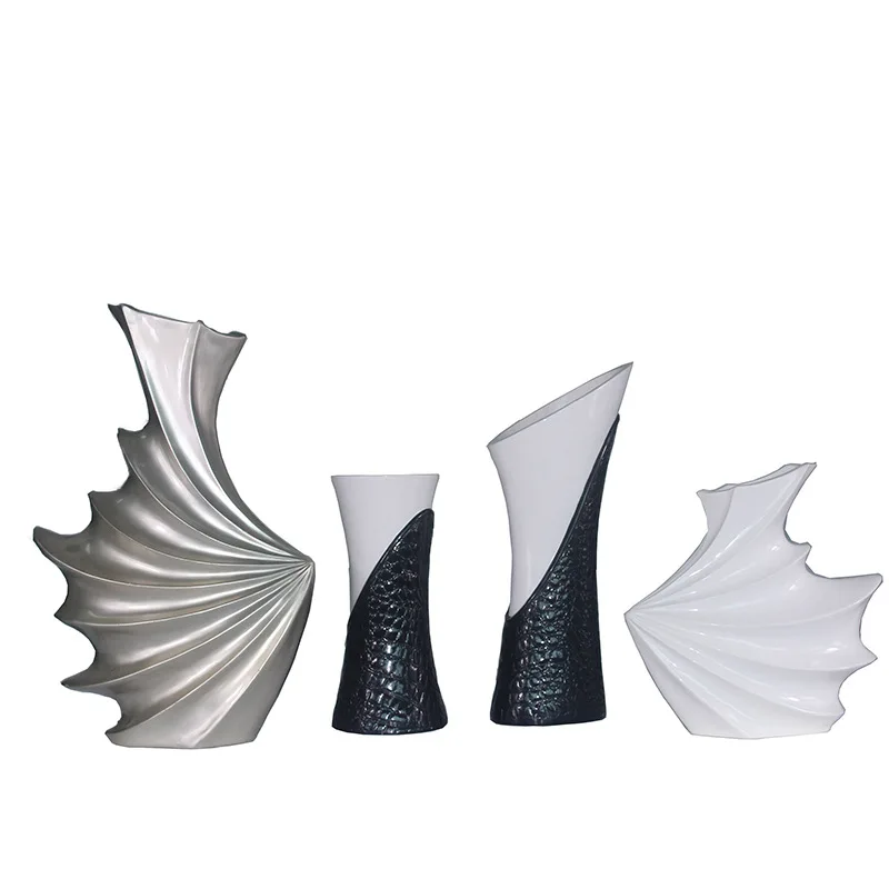 European style home decoration creative living room wine cabinet display vase porch crafts