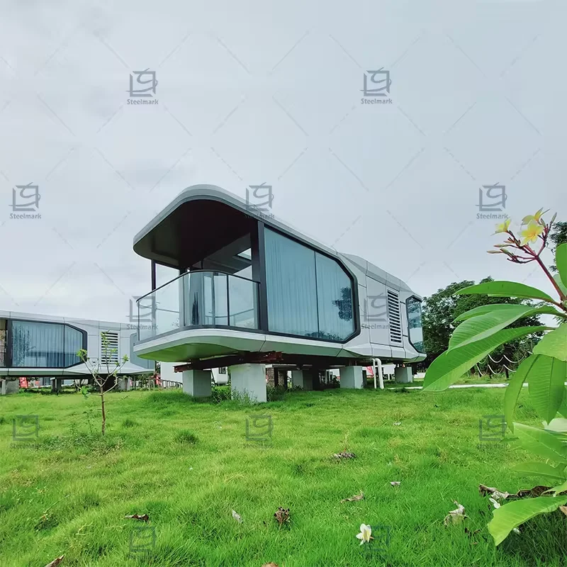 Foshan Factory Supply Customize Resorts Use Portable Bigger Mobile Homes House Space Capsule House