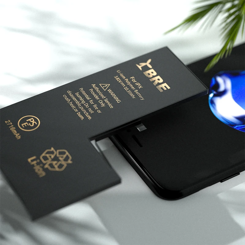 OEM 2716mah  battery smartphone mobile cellphone battery for iphone X