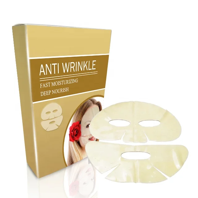 2024 Hot Sale Ordinary Skin Products Collagen face private label Acid Gold Hydrogel Super Moisturizing Gold Anti-wrinkle Face