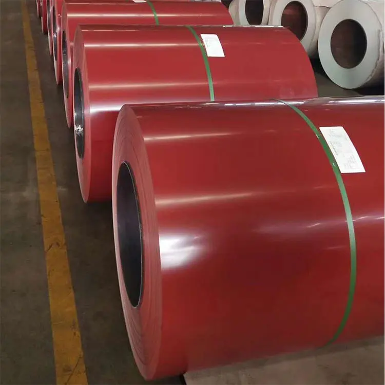 Ppgi ppgl prepainted galvanized steel coil manufacture Iron sheet building roofing material
