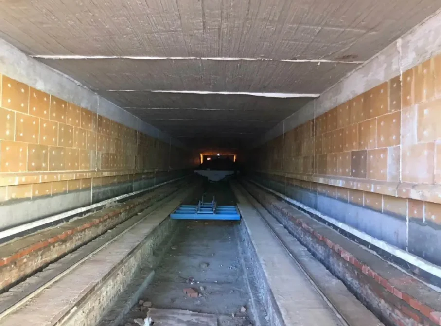 Coal fired tunnel kiln for fired clay red brick plant Brick furnace Assembled mobile tunnel brick kiln