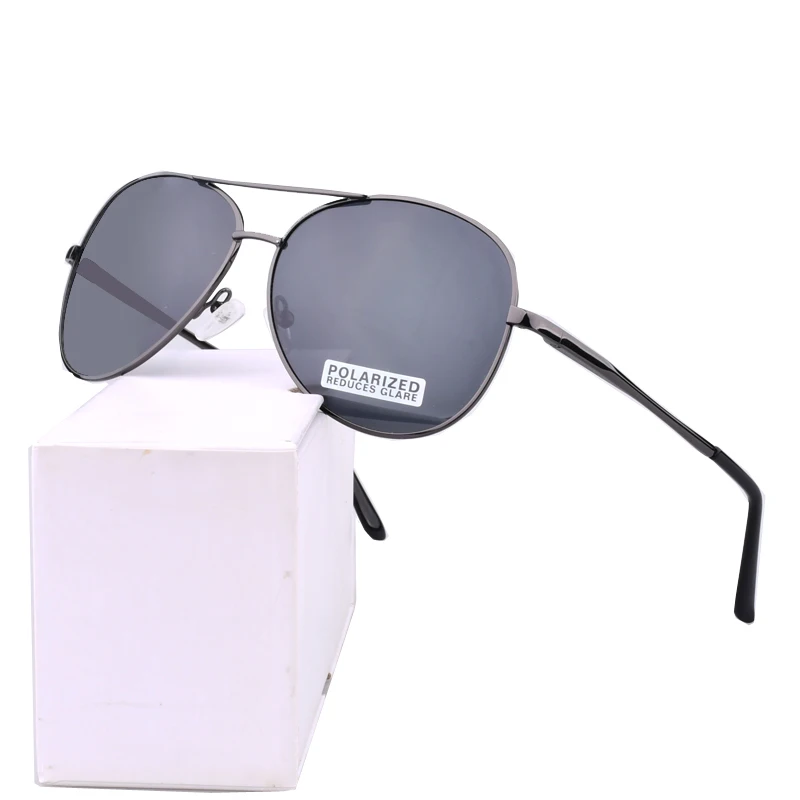 2023 Promotional Sunglasses Double Bridge Gafas De Sol Metal Frame Pilot Sunglasses