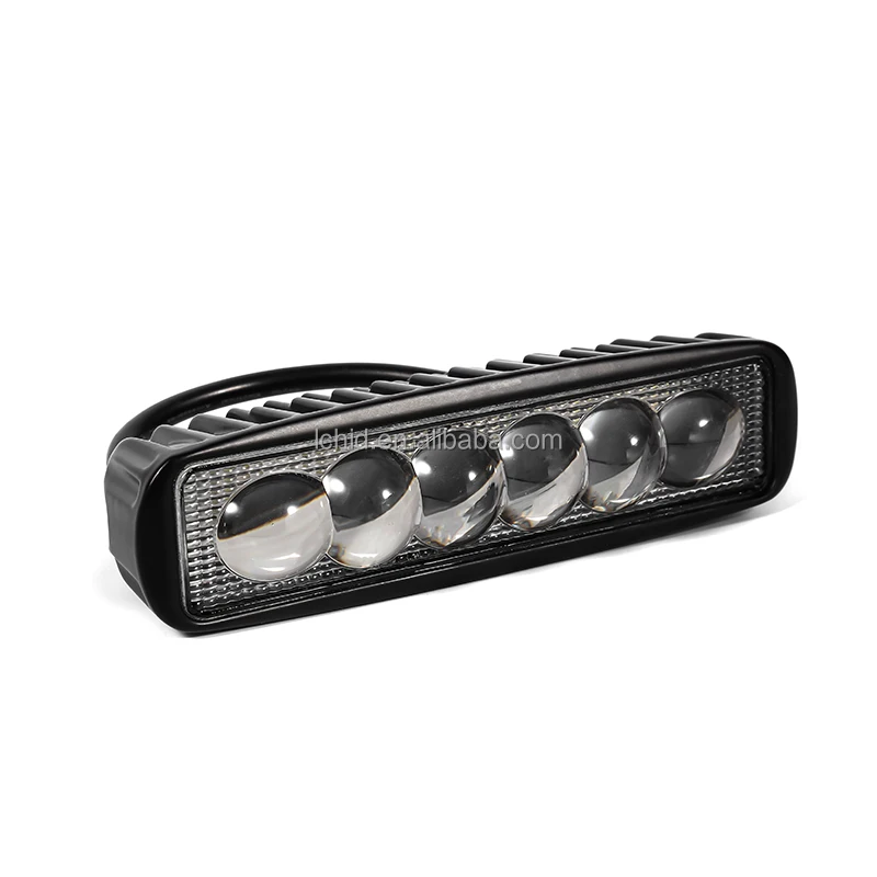 OEM LED Driving Light 6 inch 18W LED Work Light bar for Tractor Truck 12v 24v 4x4 18W off-road SUV UTV ATV