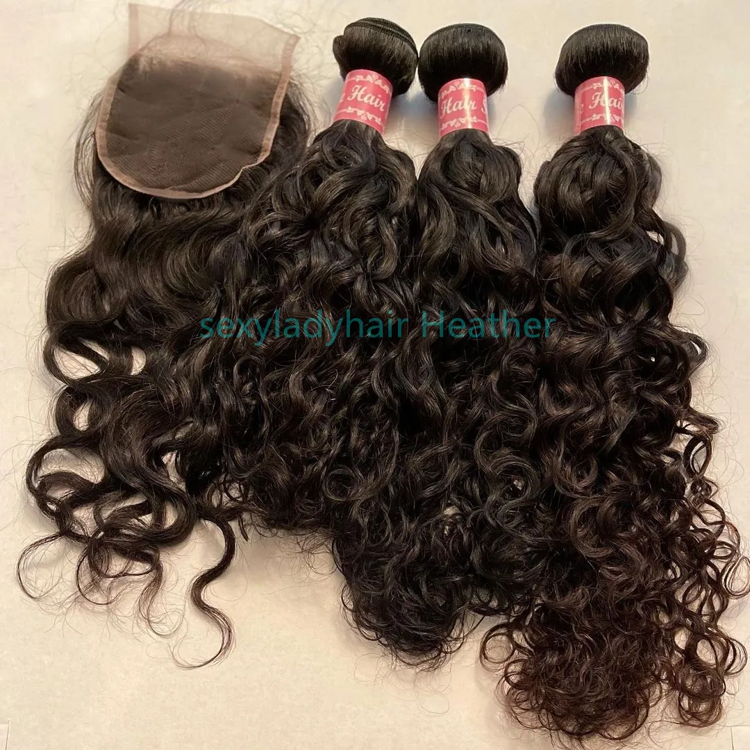 SAMPLE pack hair bundles for black woman TOP raw cuticle aligned hair BODY WAVE human hair extension
