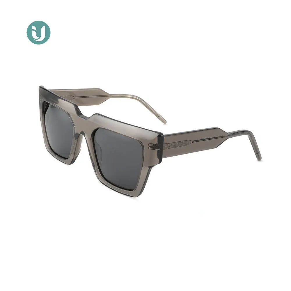 IU-39054 Luxury Fashion Designer Male Rectangular Sunglasses For Men Stylish