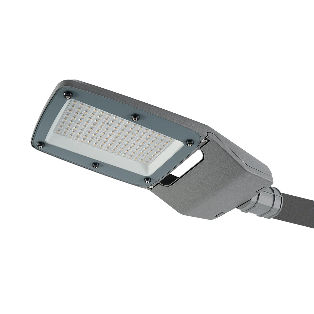 Energy Saving IP66 Waterproof Slim Integrated 60W-200W LED Streetlight for Outdoor Road Use SMD Chip