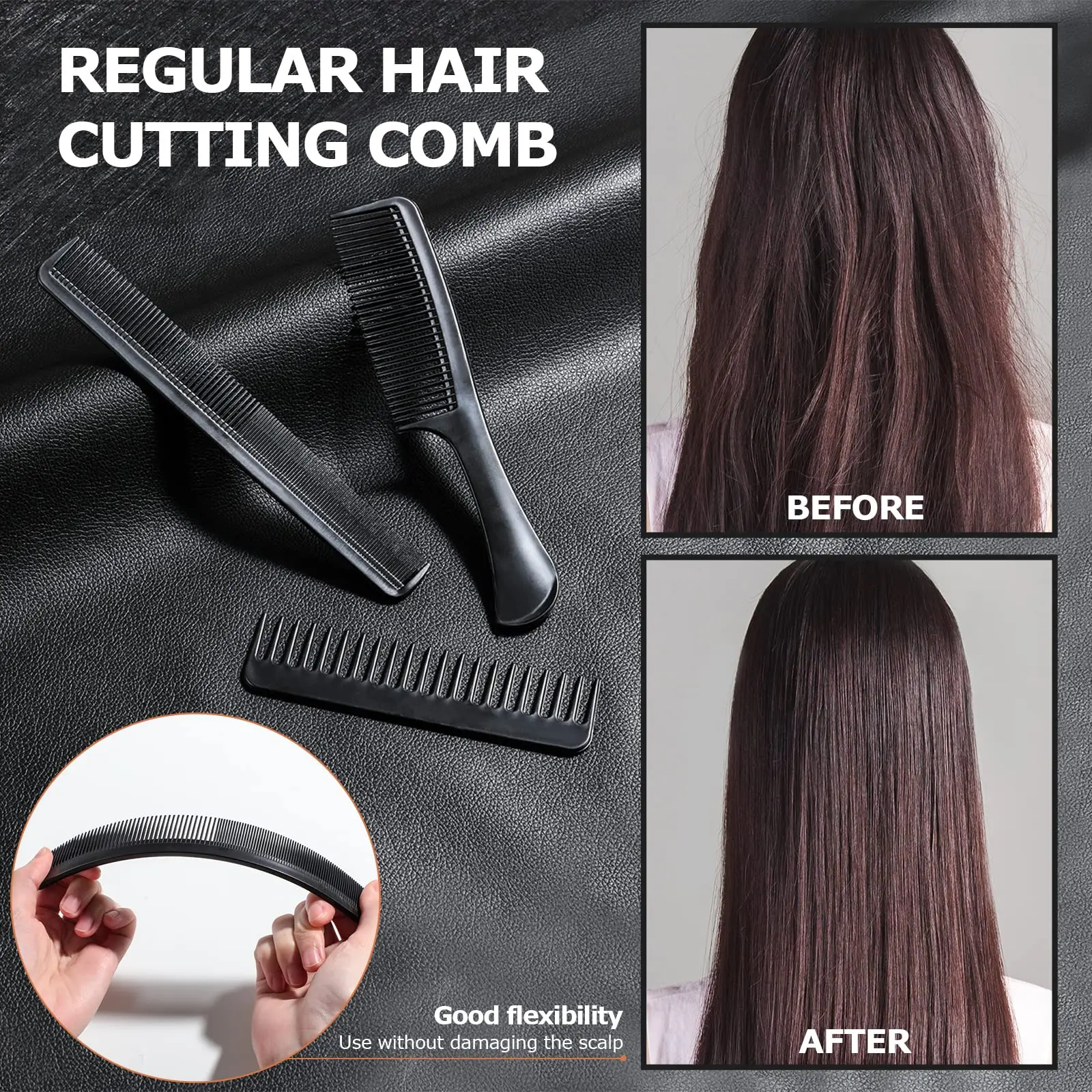 New Style Professional 10pcs Hair Combs Kit Salon Barber Comb Brushes Hair Styling Tool Hair Comb Set