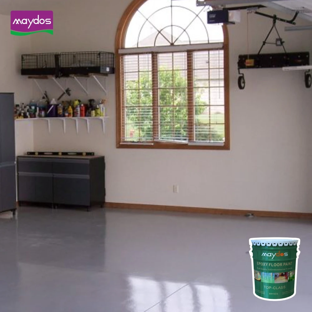 Self-leveling floor paint Electronic chemical workshop dust-proof and wear-resistant anti-corrosion epoxy floor paint