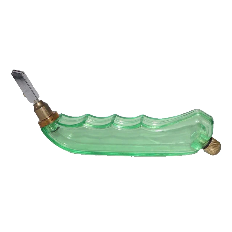 Heavy Duty Pistol Grip Oil Feed Glass Cutter for Cutting, Window Panes, Mirrors, Glass Bottles