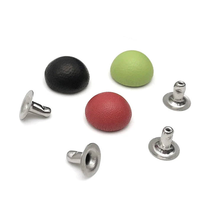 Half Domed Brass Mushroom Rivets Leater Cap Rivets Nickle Free Nail Pop Ladies Hand Bags Rivet OEM/ODM