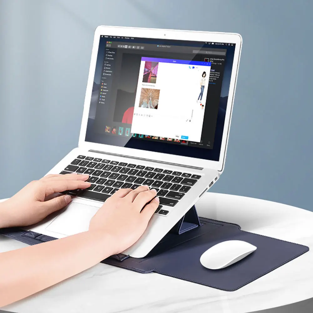 Bag Laptop With Holder 2 In 1 Waterproof Backpack Office Computer Simple Business Bags Covers Travel Shoulder Dnb17 Laudtec