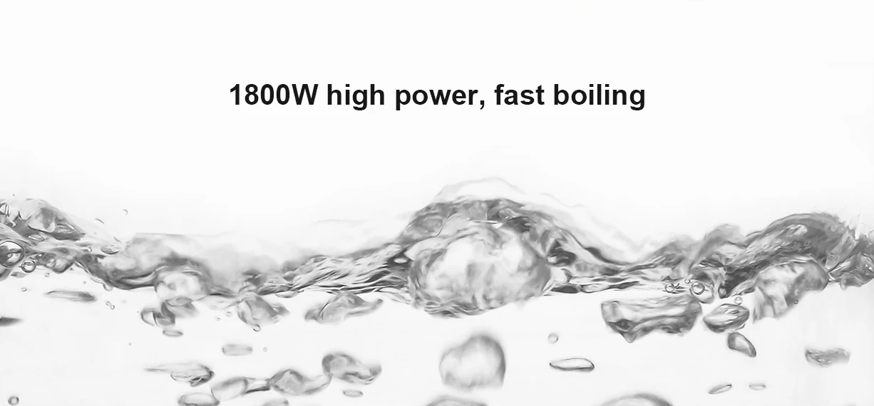 Xiaomi for Mijia 1A Electric Kettle 1.5L Fast Boiling Stainless Intelligent Temperature Control Anti-Overheat Home Kettle