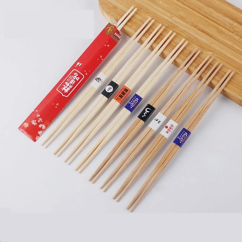 Disposable Chopsticks Manufacturers Sushi Chopsticks With  Personalized Half Sleeve