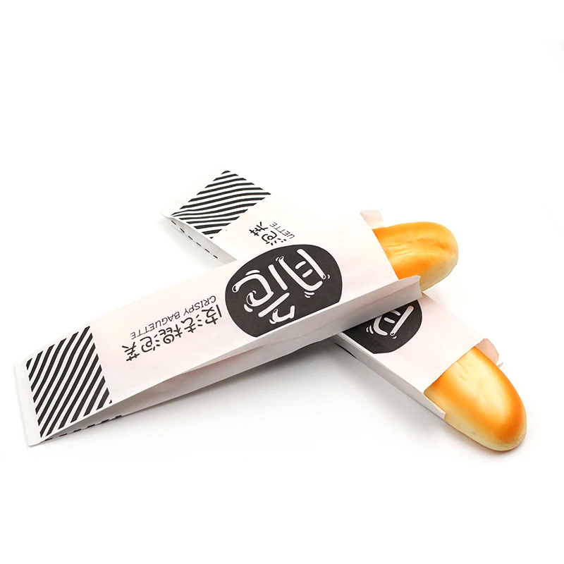 China online shop wholesale popular wax paper bags for food bread toast