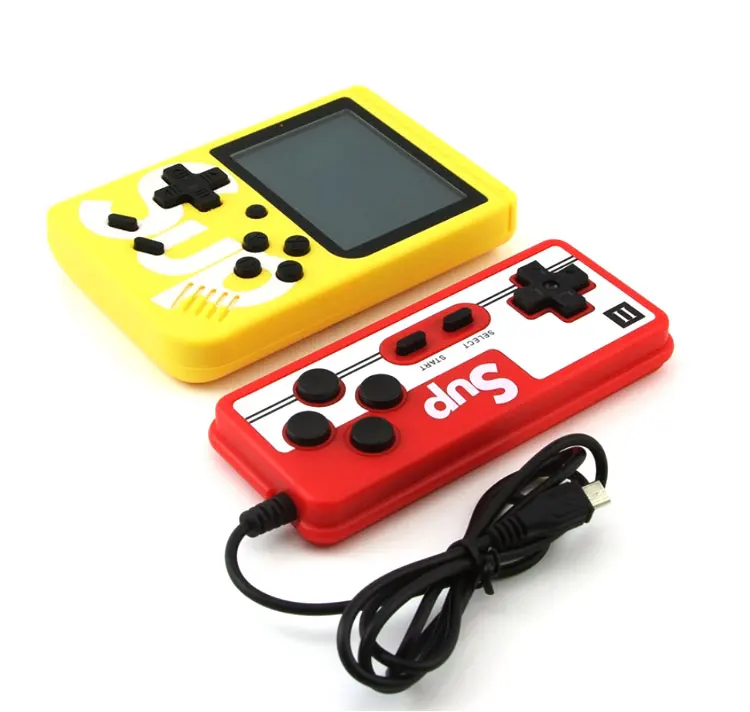In stock Hot Sale Portable Console Sup Game Box 400 in 1 Plus Multi color 2.8-3 inch LCD Handheld Game Player