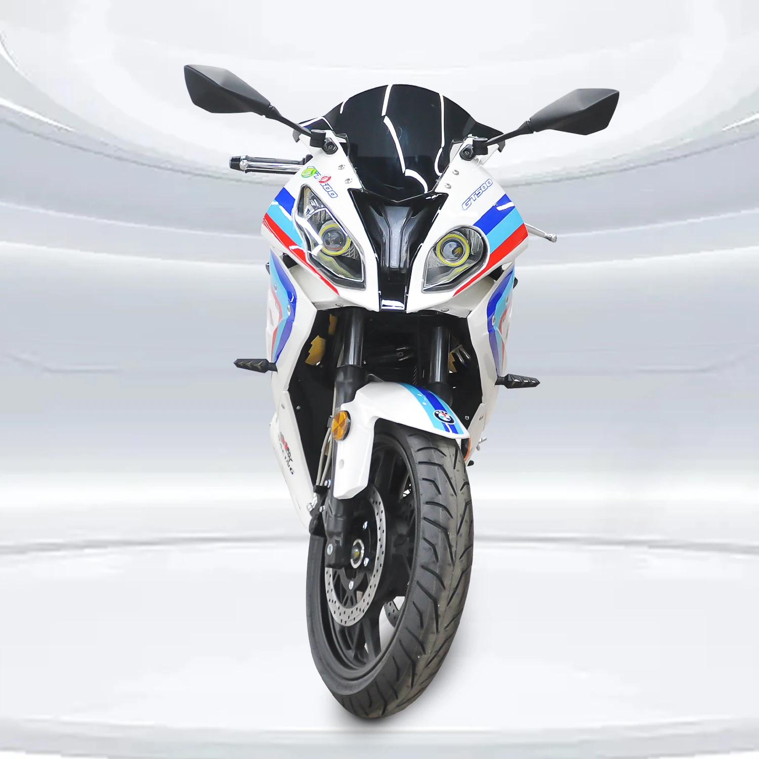 RACING MOTORCYCLE 400cc WATER COOLING Double Cylinder,4 stroke, 6 speed Water cooled Electric start double Disc brake