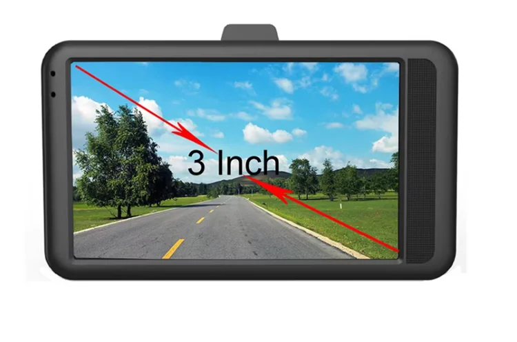 IPS screen Portable Video Loop Recording Small DashCam vehicle Driving Recorder Parking Monitoring car CCTV camera 720P 1080P