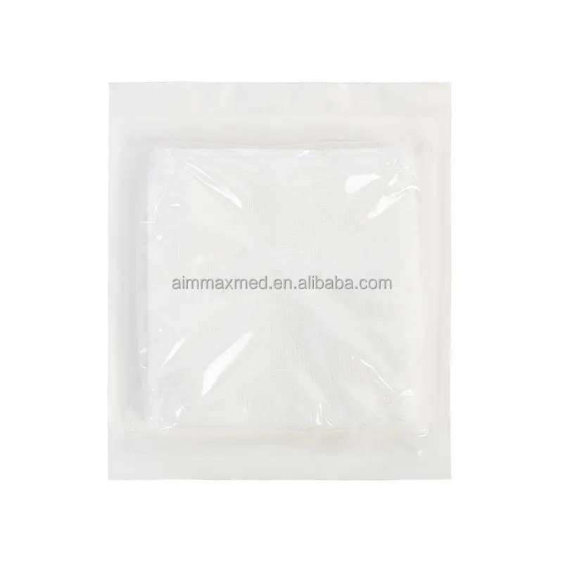 4X4 2X2 Sterile cotton gauze swab medical gauze compress pads China supplier