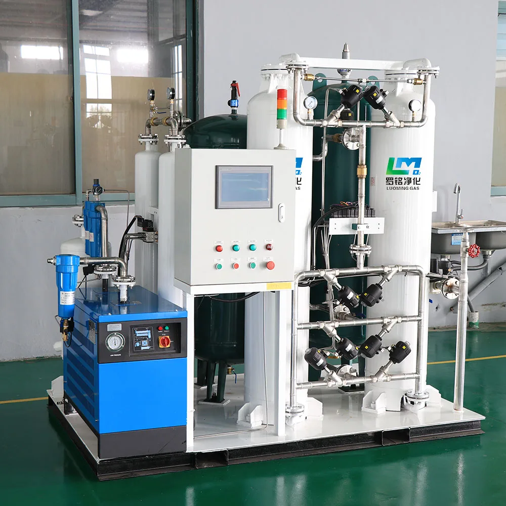 Automatic oxygen generator system oxygen concentrator for laser cutting and welding industry