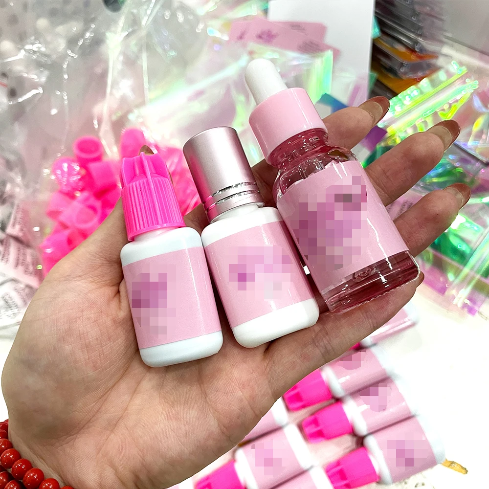 Abonnie Custom Private Label 0.5 Sec Individual Lash Extension Glue Adhesive Eyelashes Glue Waterproof Eyelash Glue