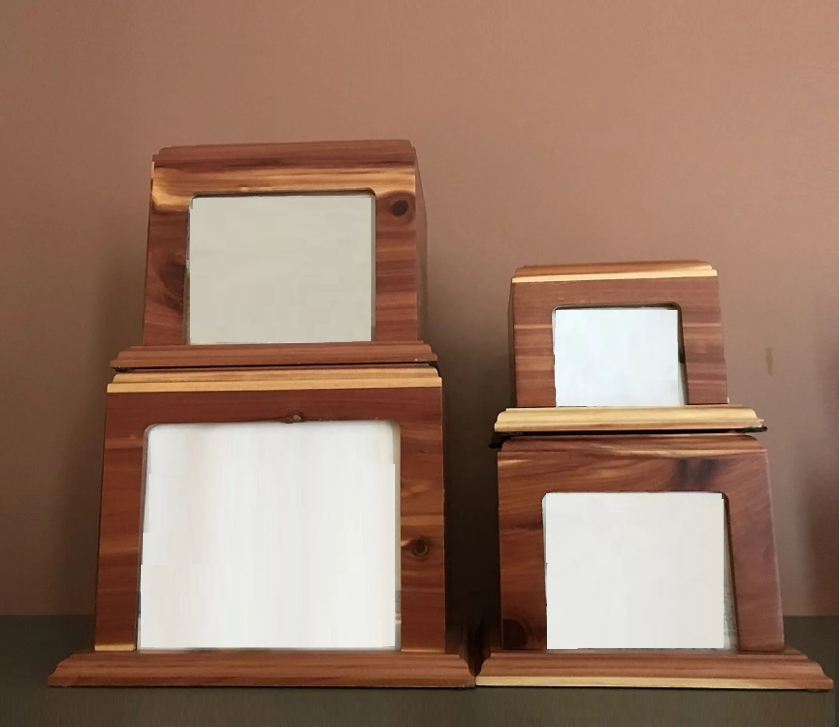 Деревянные урны, шкатулки для домашних животных, деревянная памятная коробка для кремации с фоторамкой для домашних животных, оптом